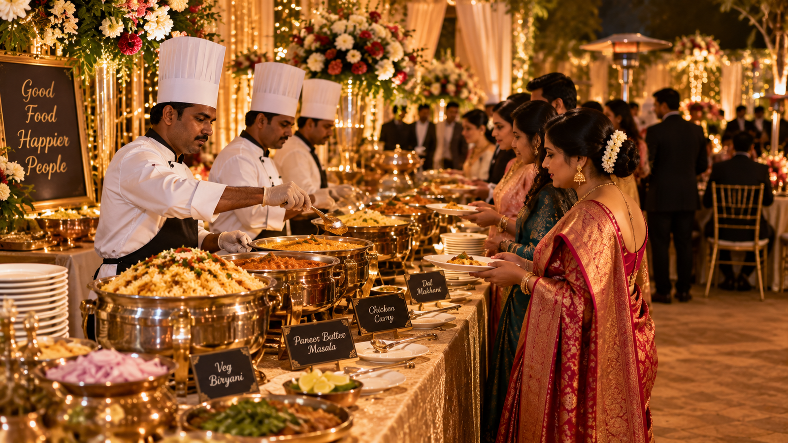 Catering setup by Epar Bangla